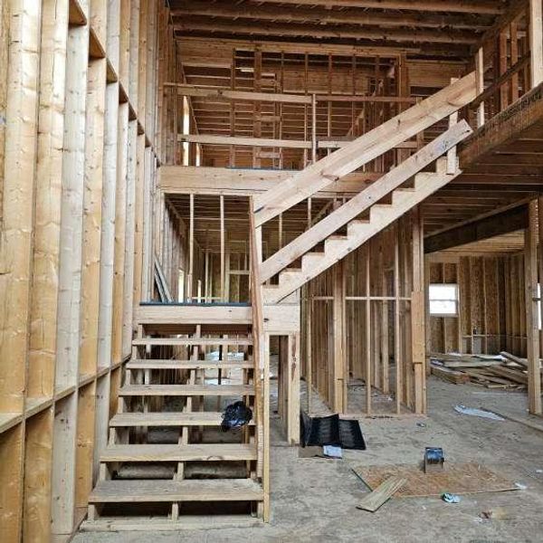 In-progress construction of a new home in , Atlanta, GA (Image 8).