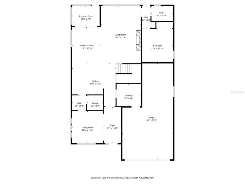 2D floor plan layout of this home in , Sanford, FL (Image 7).