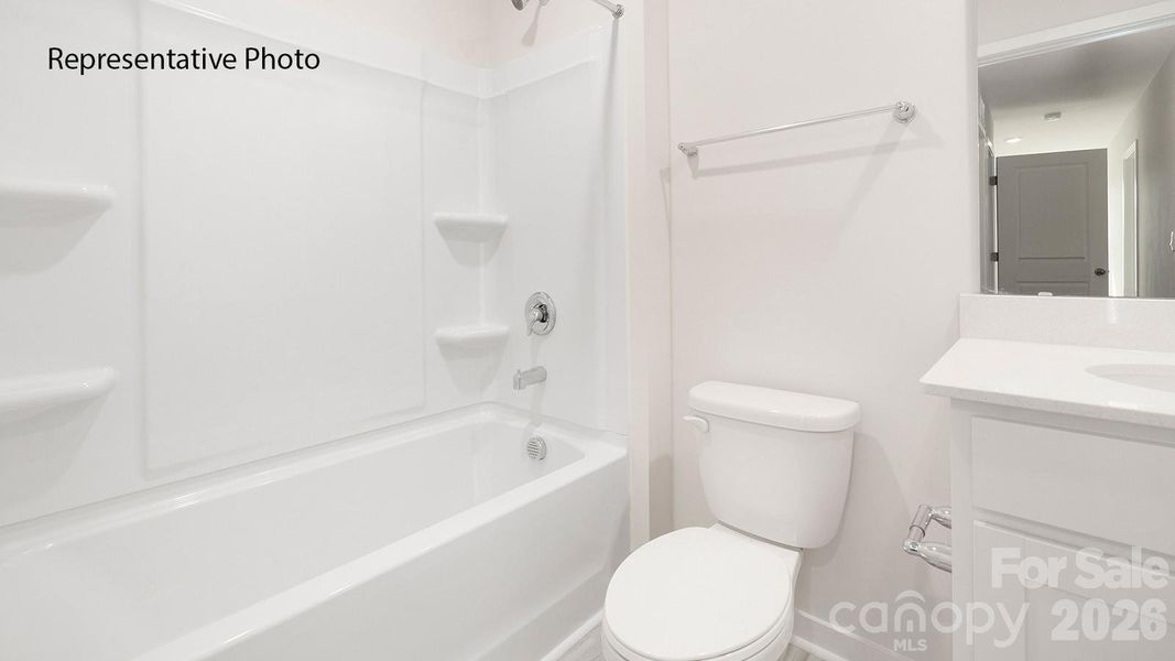 Furnished interior view inside a new home in Woodhaven at Chester, Chester (Image 12).