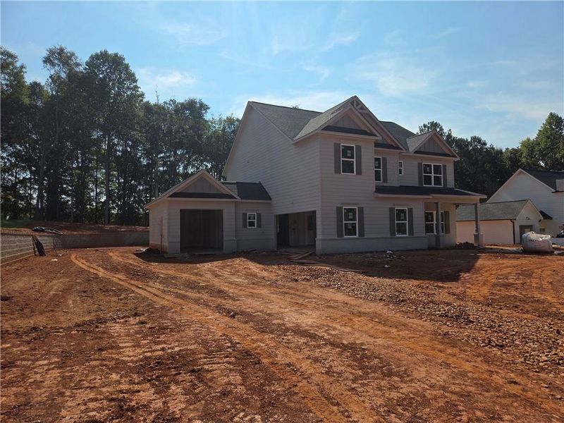 In-progress construction of a new home in , Bethlehem, GA (Image 19). In-progress construction of a new home in , Bethlehem, GA (Image 19).