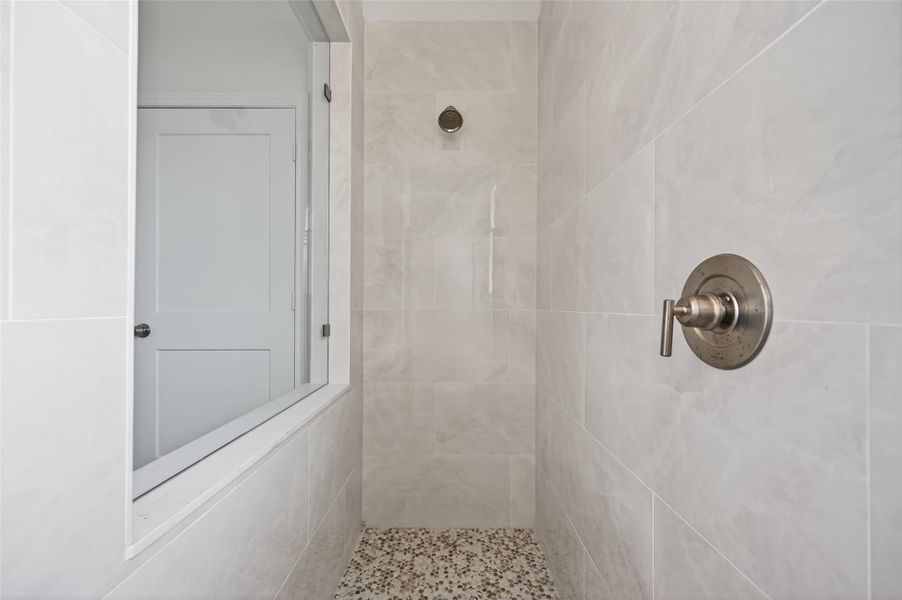 Close-up of interior finishes inside a home in , Hempstead (Image 17).