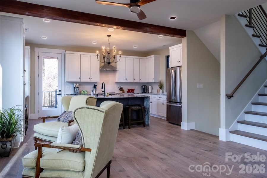 Furnished interior view inside a new home in , Mooresville (Image 32).
