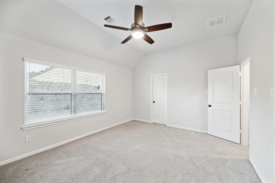 First upstairs bedroom with its own ensuite.