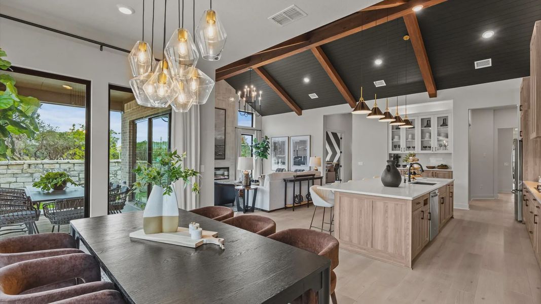 Representative furnished interior of a home built from the Drios by Chesmar Homes in 6 Creeks, Kyle (Image 18). Representative furnished interior of a home built from the Drios by Chesmar Homes in 6 Creeks, Kyle (Image 18).