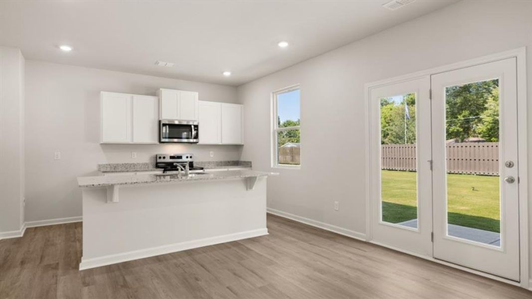 Furnished interior view inside a new home in Northberry, Rome (Image 7). Furnished interior view inside a new home in Northberry, Rome (Image 7).