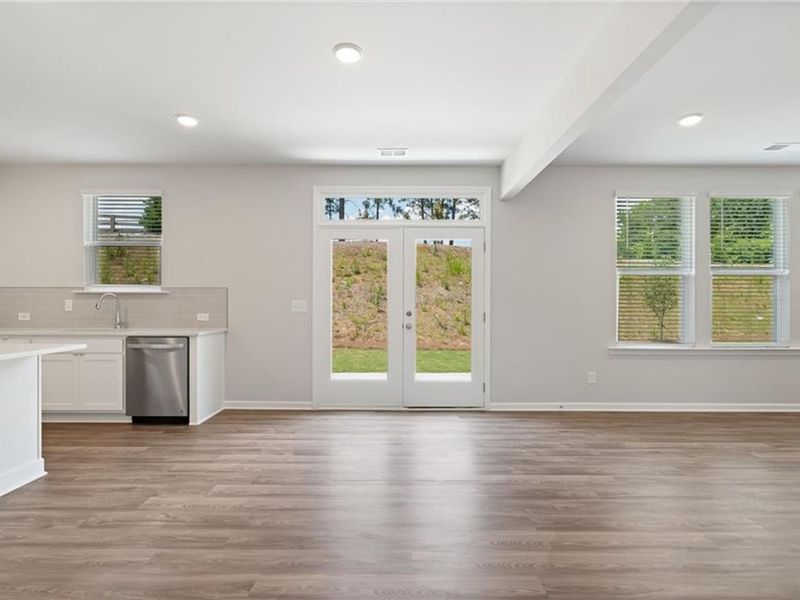 Spacious, unfurnished interior of a new home in Cedar Farms, Winder (Image 18). Spacious, unfurnished interior of a new home in Cedar Farms, Winder (Image 18).