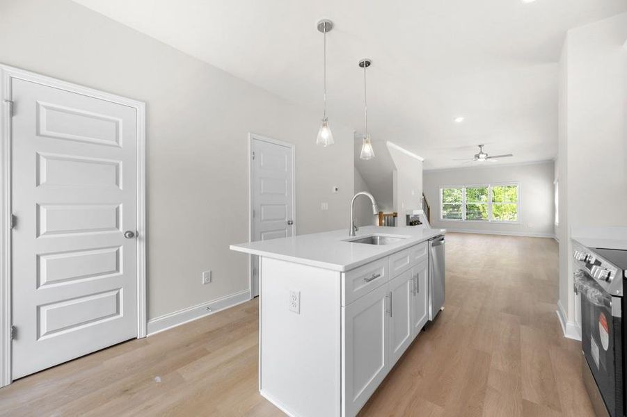 Furnished interior view inside a new home in Magnolia Grove, Mableton (Image 13). Furnished interior view inside a new home in Magnolia Grove, Mableton (Image 13).