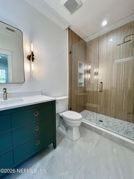 Furnished interior view inside a new home in , Jacksonville (Image 14).