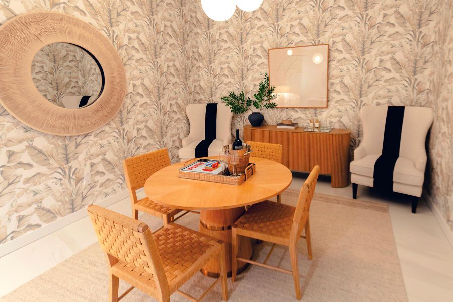 Furnished interior view inside a new home in Alina Residences, Boca Raton (Image 5). Furnished interior view inside a new home in Alina Residences, Boca Raton (Image 5).