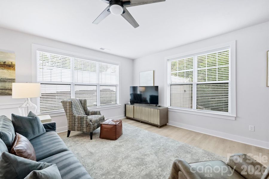 Furnished interior view inside a new home in , Charlotte (Image 12).