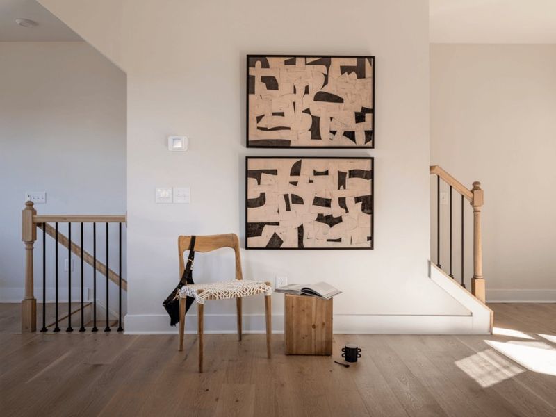 Furnished interior view inside a new home in Bellflower, Charlotte (Image 4).