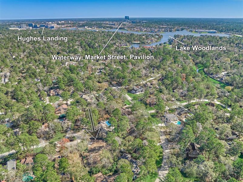 Centrally located to all amenities The Woodlands has to offer!