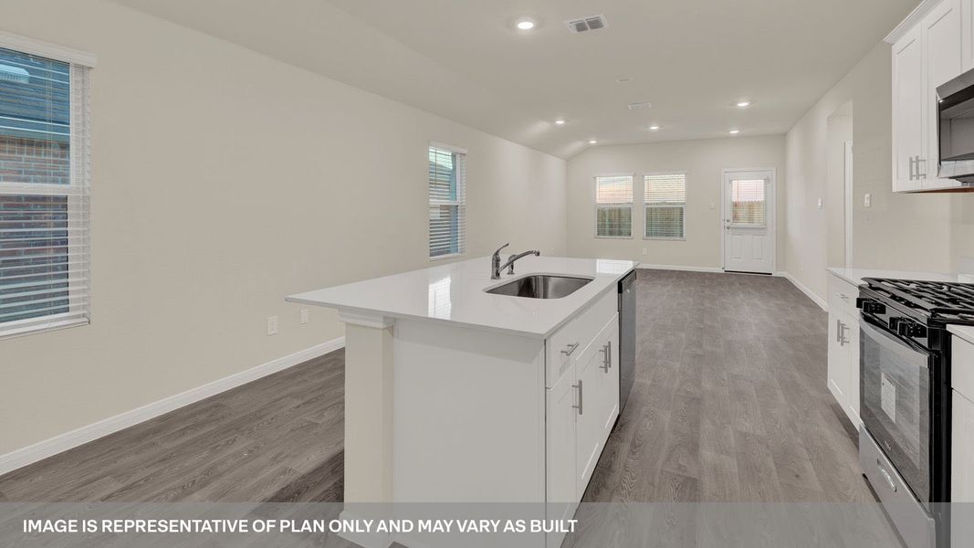 Representative furnished interior of a home built from the The Caroline by D.R. Horton in Whisper South, San Marcos (Image 6). Representative furnished interior of a home built from the The Caroline by D.R. Horton in Whisper South, San Marcos (Image 6).