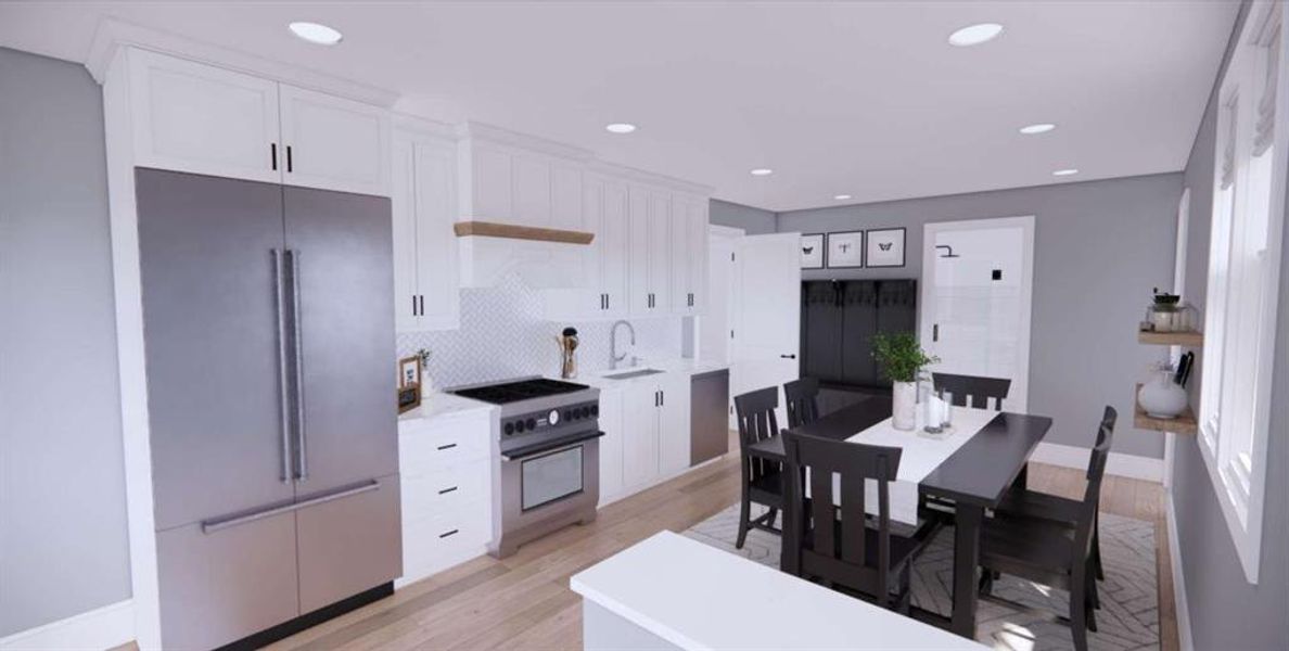 Furnished interior view inside a new home in , Carrollton (Image 12).