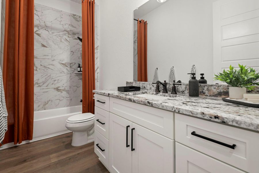 Furnished interior view inside a new home in , Magnolia (Image 19). Furnished interior view inside a new home in , Magnolia (Image 19).