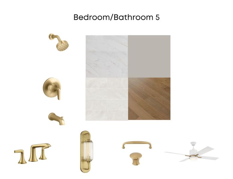 Bedroom & Bathroom 5 Selections