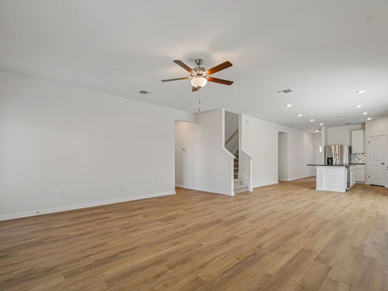 Spacious, unfurnished interior of a new home in Prairie Winds - Reserve Collection, Hutto (Image 8). Spacious, unfurnished interior of a new home in Prairie Winds - Reserve Collection, Hutto (Image 8).