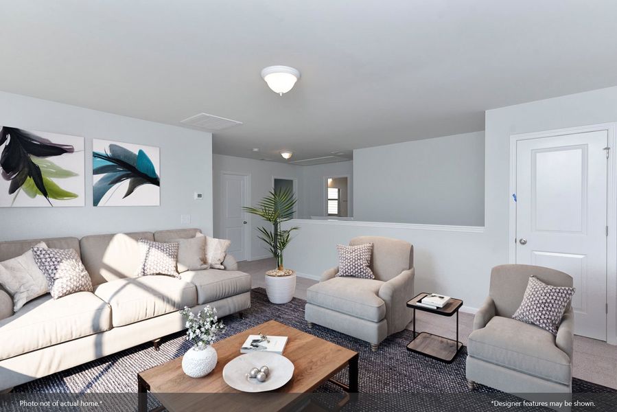 Furnished interior view inside a new home in Killians Crossing, Blythewood (Image 8).