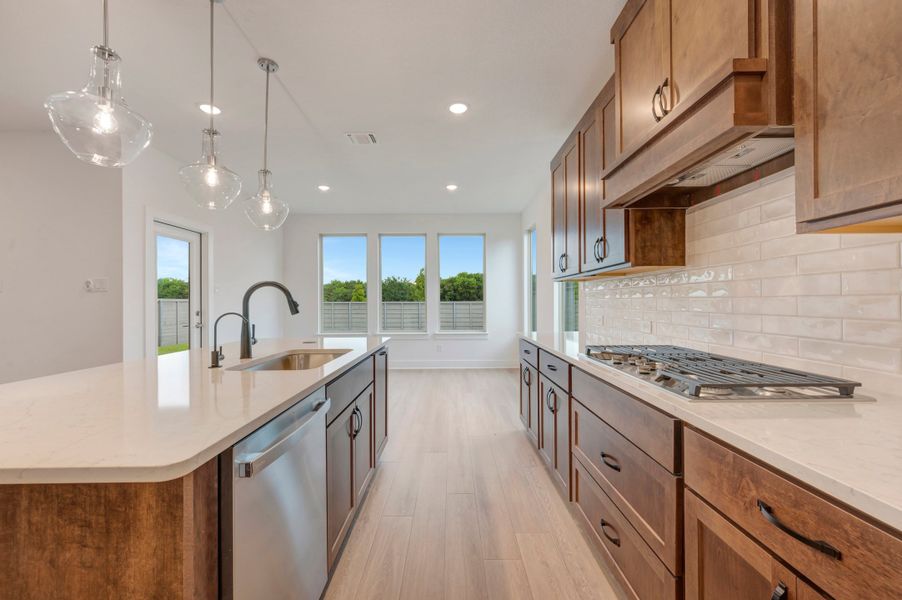 Furnished interior view inside a new home in Treeline, Justin (Image 6).
