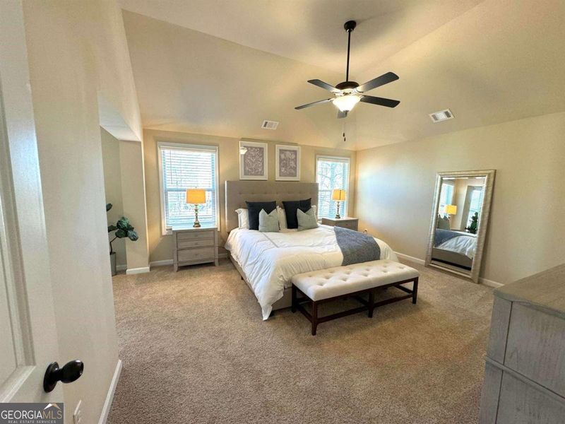 Furnished interior view inside a new home in Laney Place, Rex (Image 12).