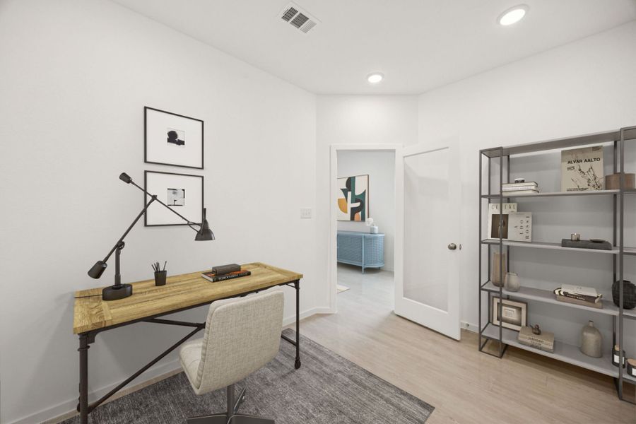 Furnished interior view inside a new home in Montgomery Bend, Montgomery (Image 7). Furnished interior view inside a new home in Montgomery Bend, Montgomery (Image 7).