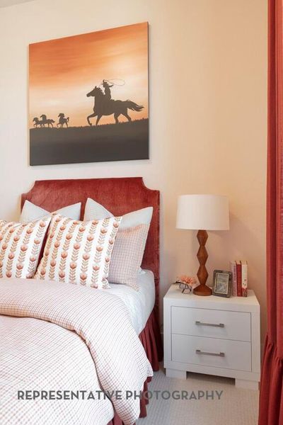 Furnished interior view inside a new home in Cross Creek West, Fulshear (Image 26).