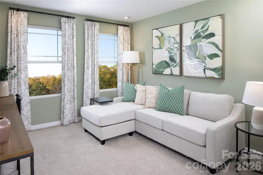 Furnished interior view inside a new home in Cheyney, Charlotte (Image 6).