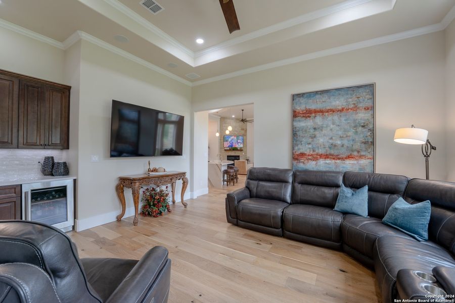 Furnished interior view inside a new home in , Spring Branch (Image 25).