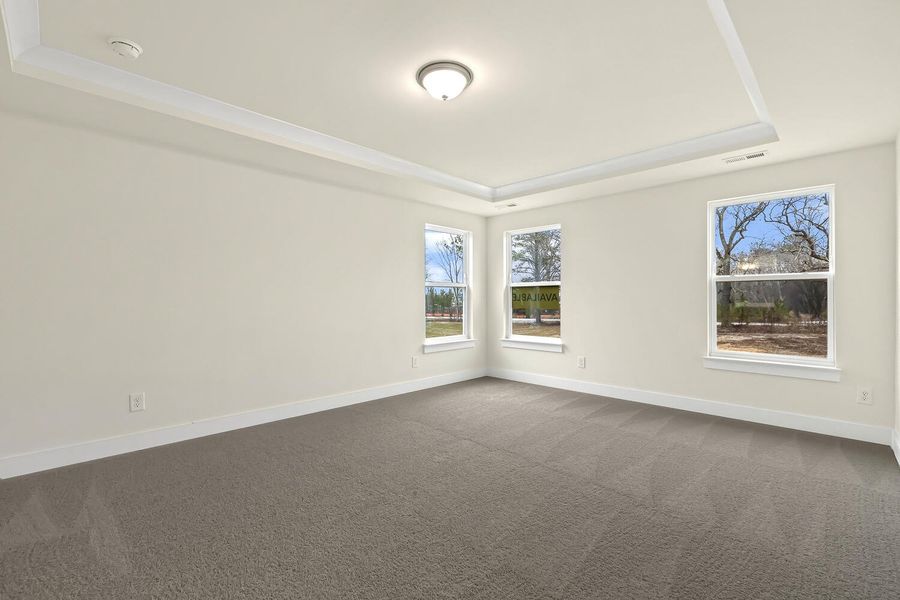 Spacious, unfurnished interior of a new home in Browning Mill, Wendell (Image 43).
