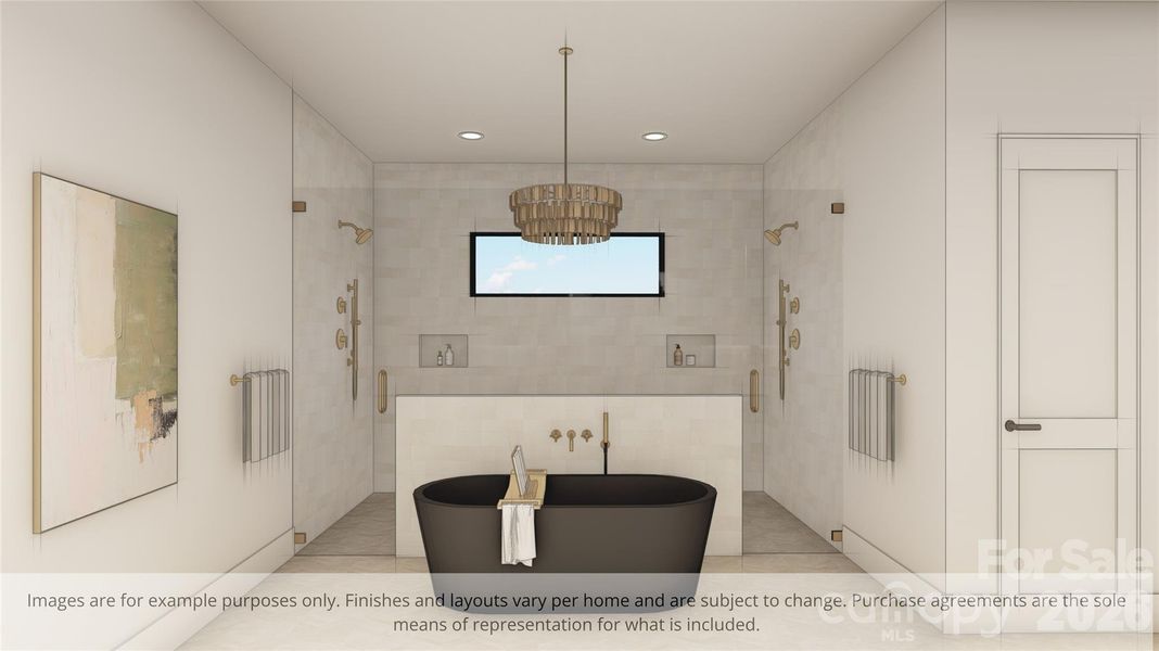 Images are for example purposes only. Finishes and layouts vary per home and are subject to change. Purchase agreements are the sole means of representation for what is included.