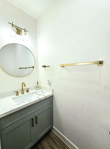 Powder room.