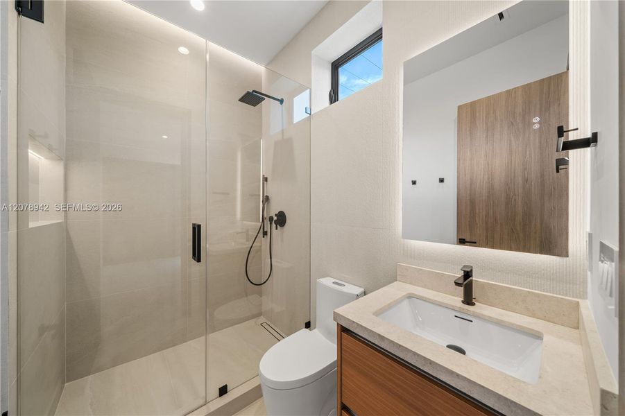 Furnished interior view inside a new home in , Miami (Image 18). Furnished interior view inside a new home in , Miami (Image 18).