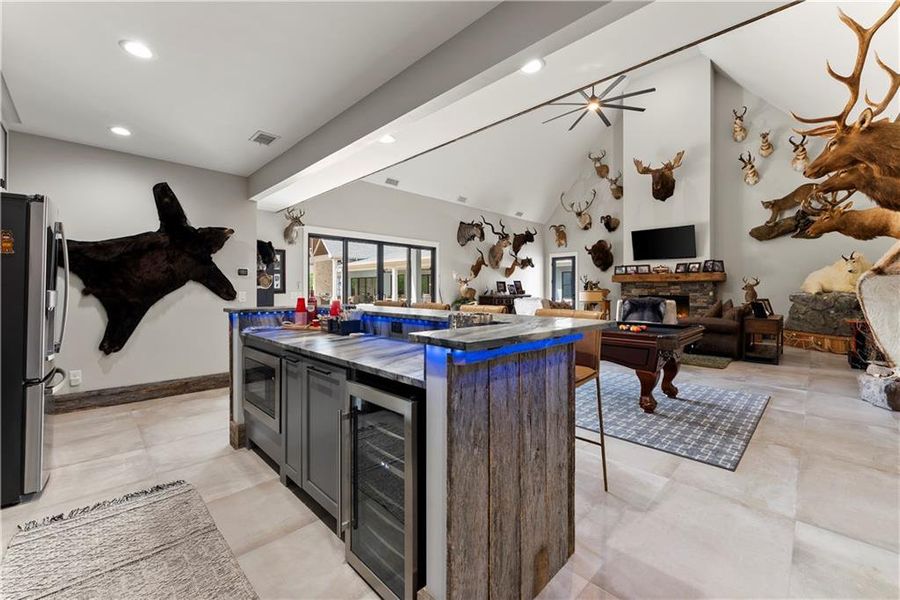 Furnished interior view inside a new home in , Jefferson (Image 80).