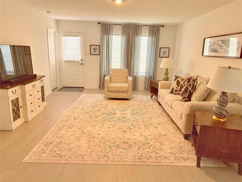 Furnished interior view inside a new home in Wildcat Ranch, Crandall (Image 11).