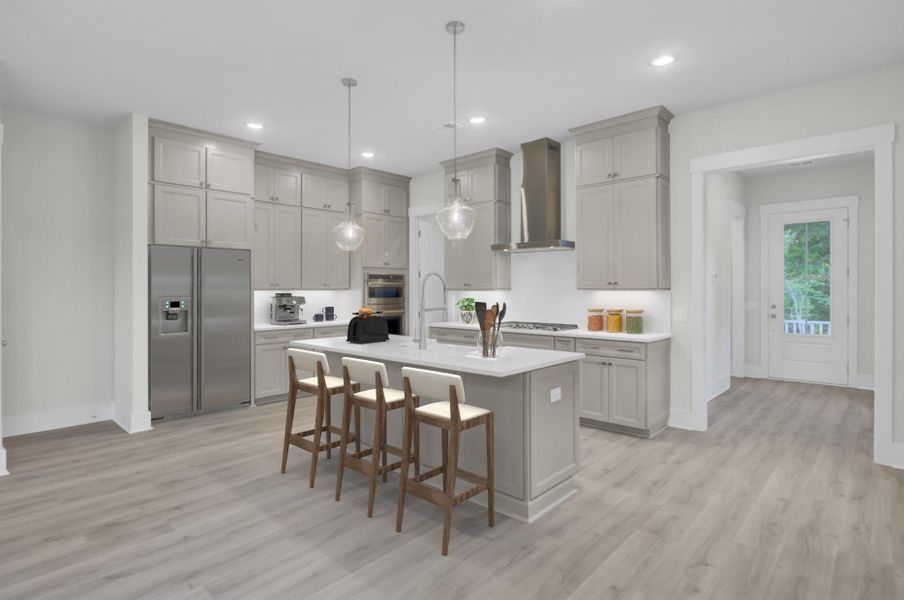 Furnished interior view inside a new home in Indigo Grove Single Family Homes, Johns Island (Image 33).