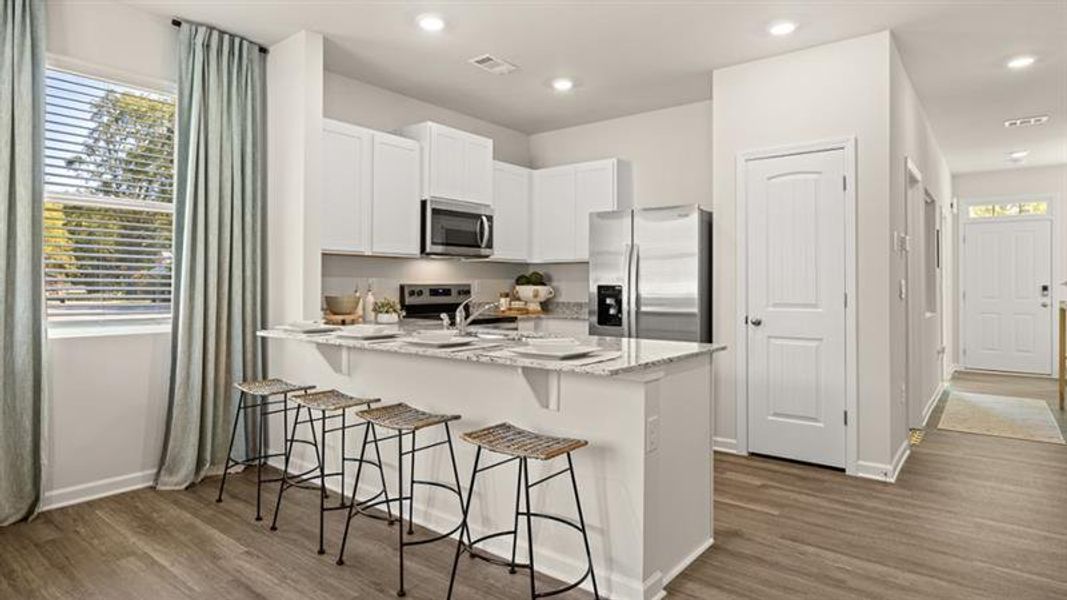 Furnished interior view inside a new home in Old Summerville Village, Rome (Image 9).