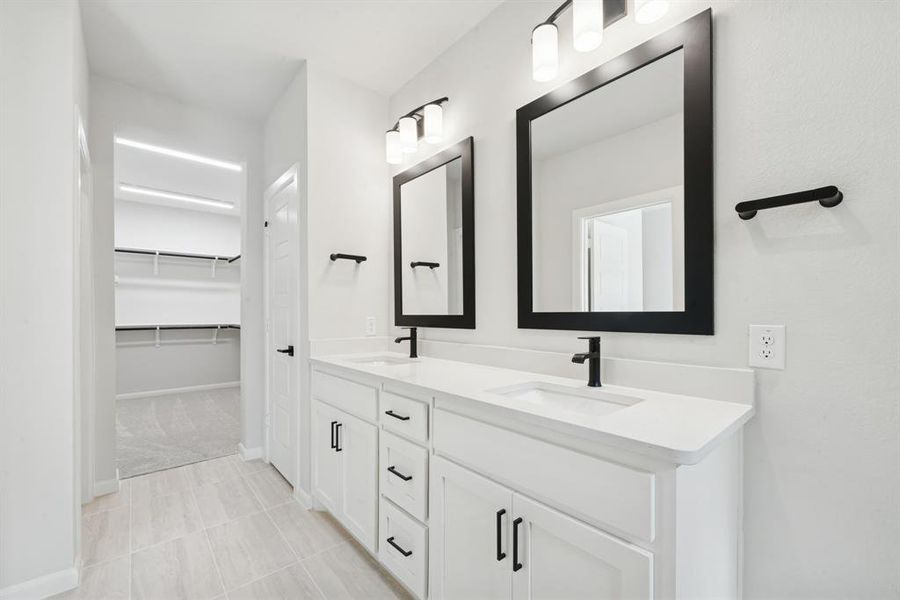 Furnished interior view inside a new home in Hillside at Las Colinas, Irving (Image 14). Furnished interior view inside a new home in Hillside at Las Colinas, Irving (Image 14).