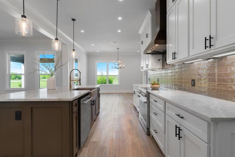 Furnished interior view inside a new home in , Royse City (Image 17).