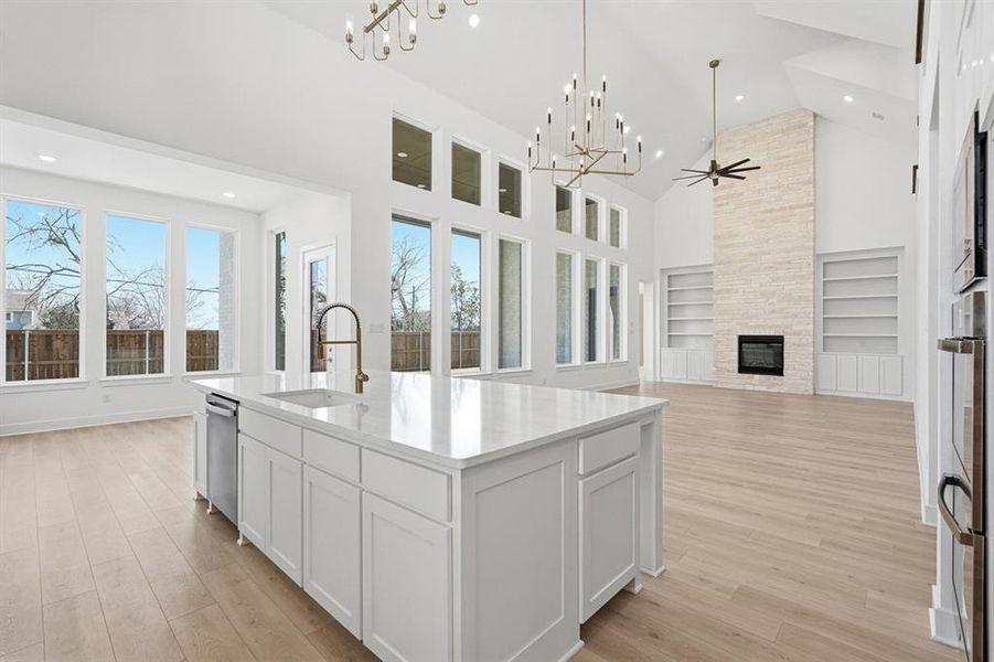 Furnished interior view inside a new home in Saddle Star Estates, Rockwall (Image 5). Furnished interior view inside a new home in Saddle Star Estates, Rockwall (Image 5).