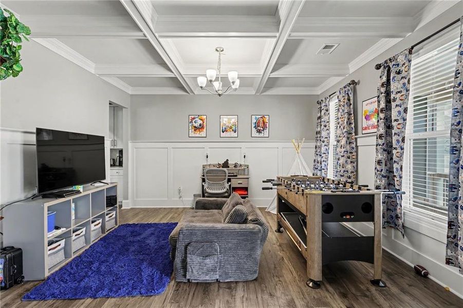 Furnished interior view inside a new home in , Douglasville (Image 6).