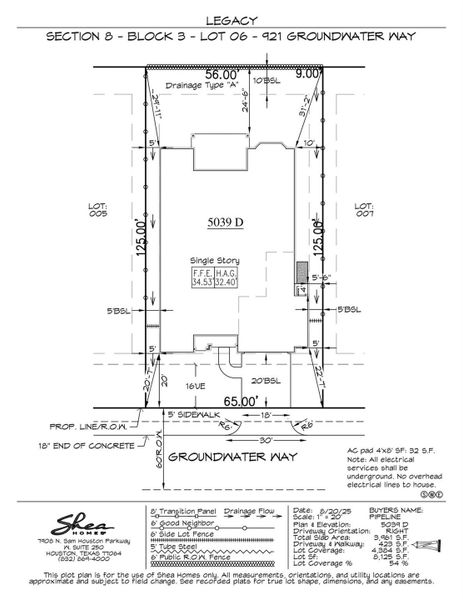 Image 5 of a home in Legacy.