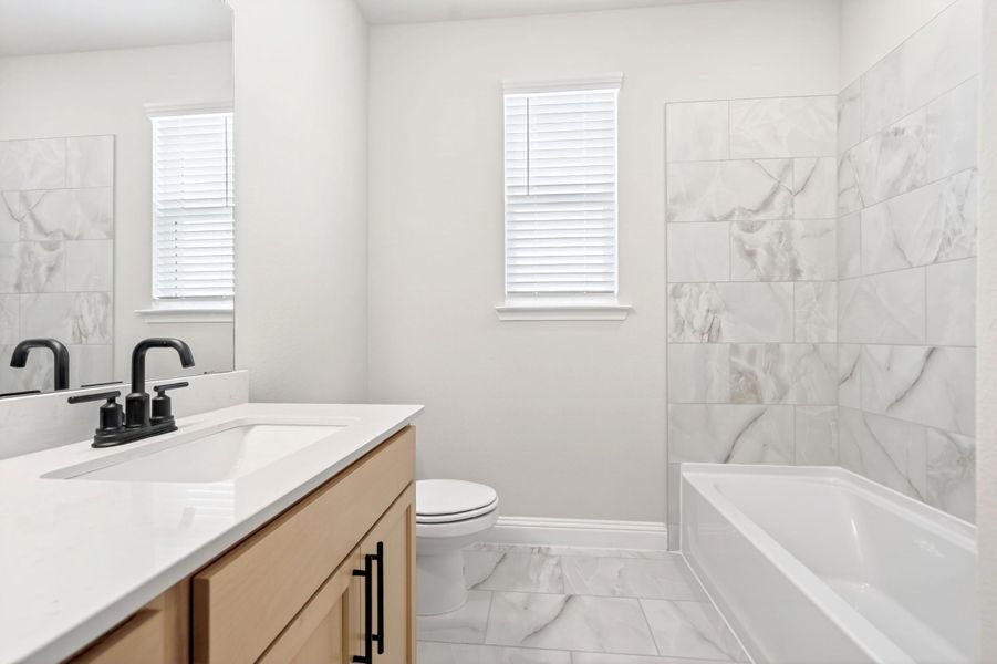 Representative furnished interior of a home built from the The Holly M by Davidson Homes LLC in Mercer Meadows, Royse City (Image 17).