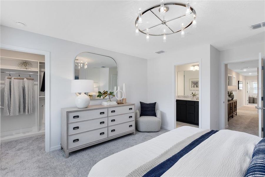 Furnished interior view inside a new home in The Cove at Nona Sound, Orlando (Image 4).