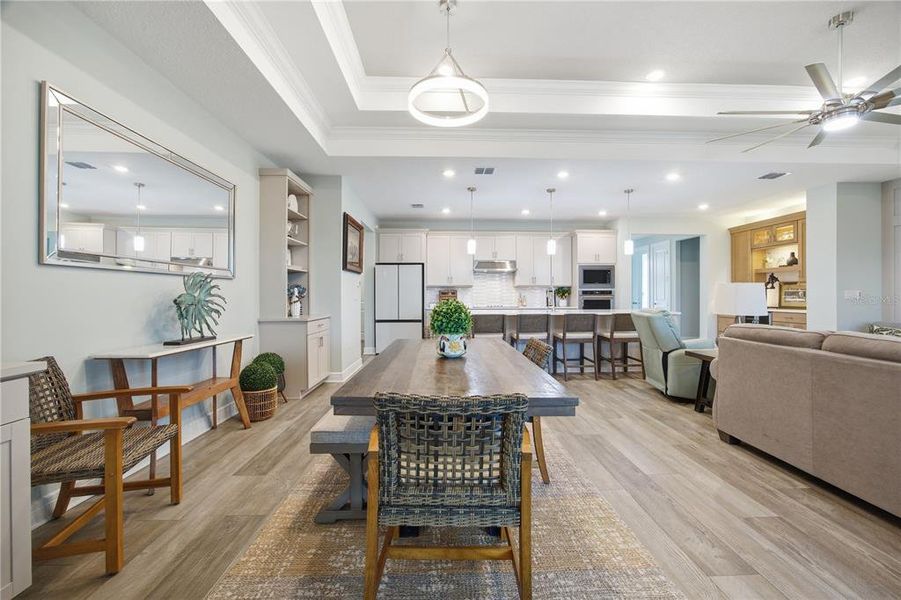 Furnished interior view inside a new home in , Ocala (Image 19).