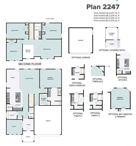 Cloverleaf 2247 Floor Plan