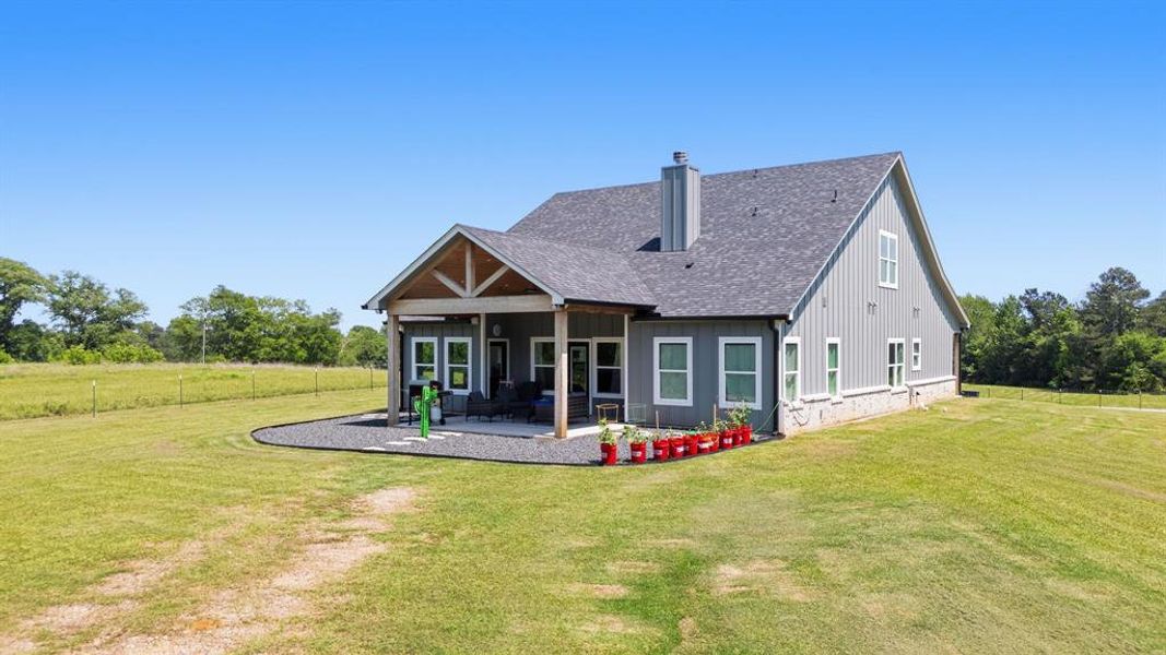 Exterior details and patio area of a home in , Winona (Image 3).