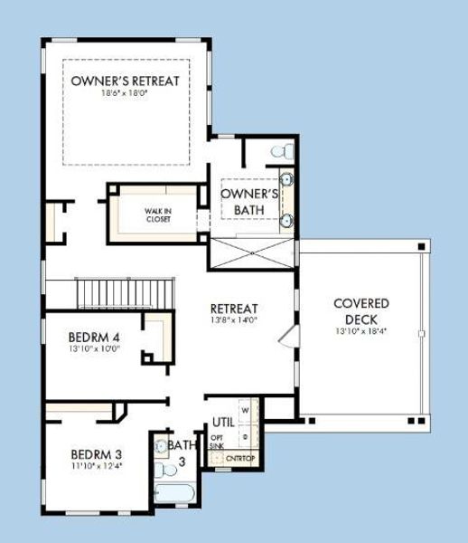The success of a floor plan is the way you can move through it…You’ll be amazed at how well this home lives…We call it traffic patterns.