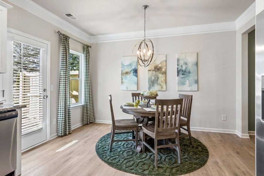 Furnished interior view inside a new home in Fairington, Cartersville (Image 5).