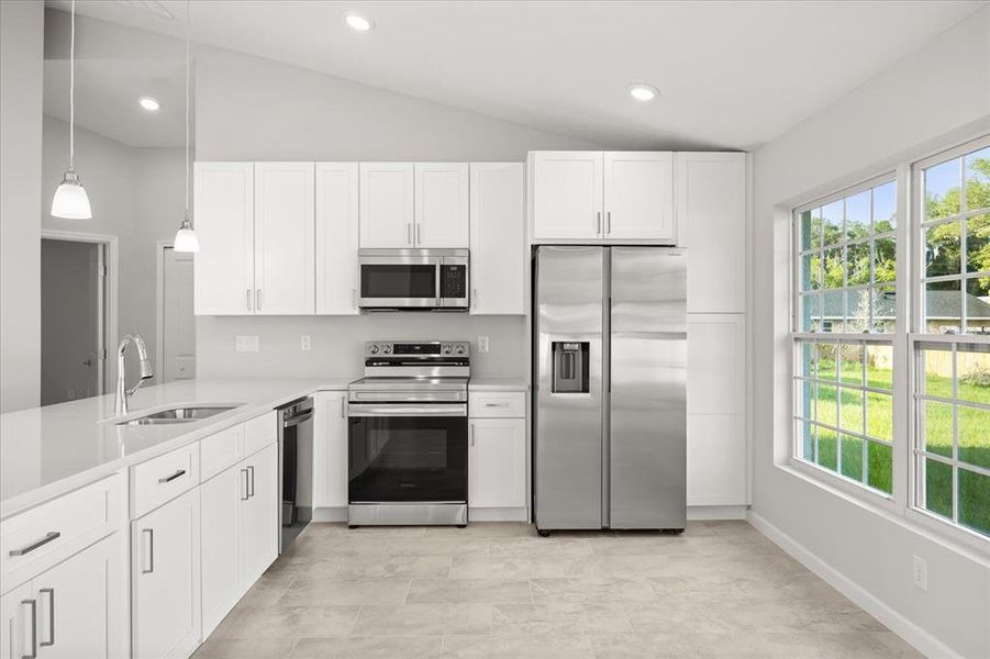 Furnished interior view inside a new home in , Deland (Image 4).