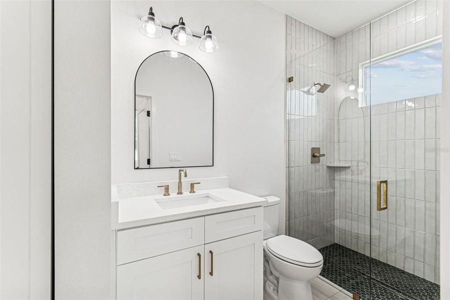 Furnished interior view inside a new home in , Tampa (Image 12).